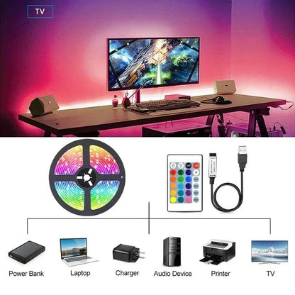 Fita LED RGB USB 5050