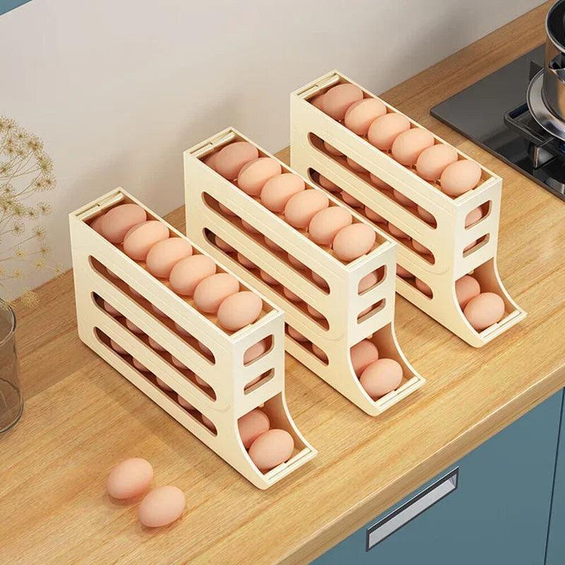 Dispenser de Ovos Inteligente - Praticidade Inigualável, Design Moderno e Compacto!