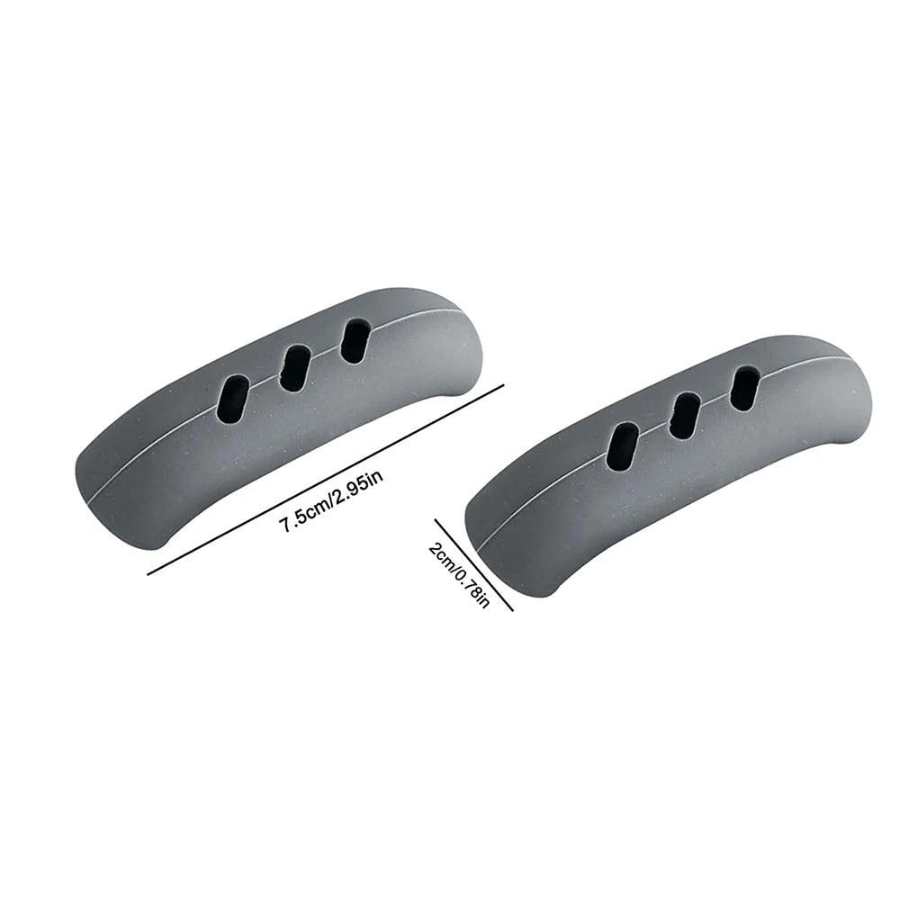 Silicone Pan Handle Cover, isolamento térmico, utensílios de cozinha, 2/8 conjuntos