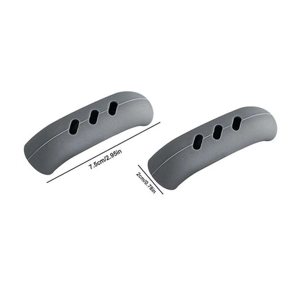 Silicone Pan Handle Cover, isolamento térmico, utensílios de cozinha, 2/8 conjuntos