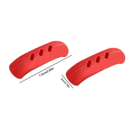 Silicone Pan Handle Cover, isolamento térmico, utensílios de cozinha, 2/8 conjuntos
